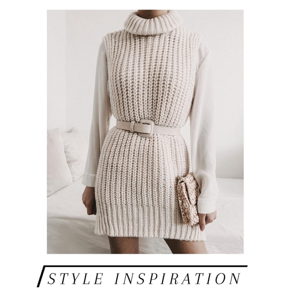 *SOLD* Free People Tunic White Horses Turtleneck - Picture 3 of 8